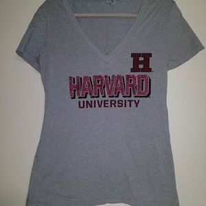 Logo V neck T-Shirt